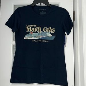 Carnival Cruise Mardi Gras Inaugural tee